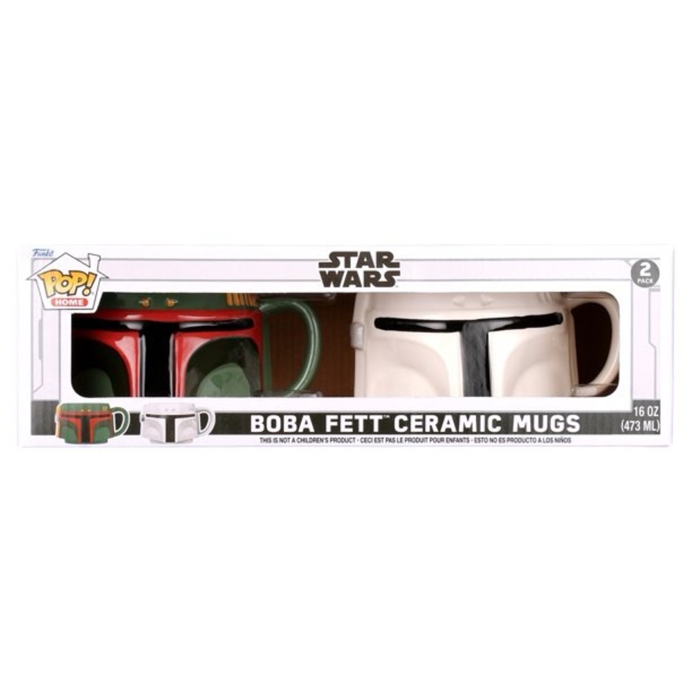 Funko Pop! Mug: Star Wars - 2PK Boba Fett